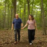 In 2022, a Connecticut couple bought a cottage on 50 acres and built forest trails; after charging visitors to walk there, they faced a zoning dispute and are fighting to reopen their land to hikers