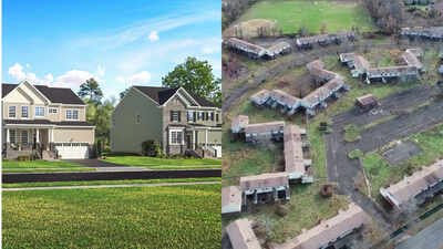 For 20 years, a former New Jersey military housing site sat abandoned; now a $70 million plan will replace the decaying complex with 275 homes and new shops near Netflix’s planned $1 billion studio