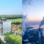 A Connecticut couple has committed 0 million to turn a 125-acre former coal and oil power plant into a waterfront park; zoning approval moves the long-closed industrial site closer to public use