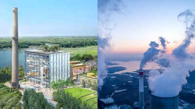 A Connecticut couple has committed 0 million to turn a 125-acre former coal and oil power plant into a waterfront park; zoning approval moves the long-closed industrial site closer to public use