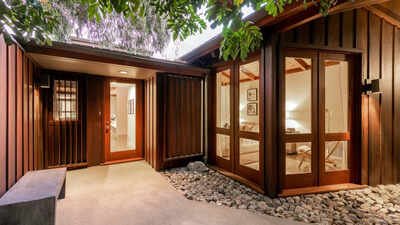 In 2012, Josh Hutcherson bought a Hollywood Hills hideaway once owned by Heath Ledger for .5 million; eight years later, the 1951 home with a 2,500-square-foot deck sold for .94 million