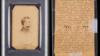 In 1864, Abraham Lincoln donated a signed photograph to help Union soldiers’ families; generations later, it surfaced in an old desk with a forgotten newspaper clipping and sold for $149,020 at auction