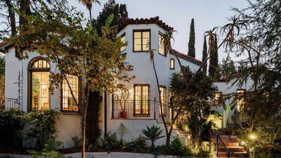 In 2016, a couple paid .05 million for a 1923 Hollywood villa built by Rudolph Valentino for Pola Negri; after restoring its historic details, they have sold it for .5 million