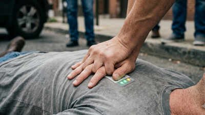 Four University of Washington students built a wallet-sized patch that gives rescuers real-time LED guidance during CPR; the invention has now won the 2026 Collegiate Inventors Competition and a ,000 prize