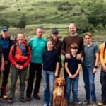 Kate Middleton climbed Britain’s three highest peaks within 24 hours in June to support a cancer charity; four months later, she shared an unseen photo with William, their three children and mountain rescuers