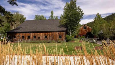 The legendary Shakespeare Ranch in Nevada, first listed for $188 million in 2024 is now asking $125 million; the 700-acre property has a 465-foot private pier, multiple homes and a barn built in 1873