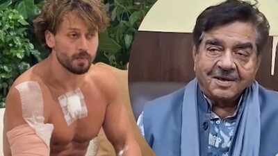 Shatrughan Sinha: ‘Tiger Shroff was lucky to go unhurt’: Shatrughan Sinha reacts to firing incident in Mumbai | Hindi Movie News