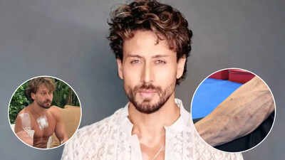 Tiger Shroff’s team shares video of gunpowder burn marks on his hand after firing incident: ‘God is kind’ | Hindi Movie News