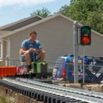 In 2015, Utah man Cory Mohl began building a backyard railroad; after 40,000 pounds of gravel and hundreds of hours, neighbours were riding it and he expected a final cost near ,000