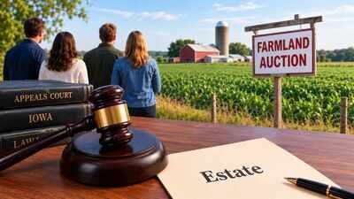 Two siblings wanted to buy farmland from their mother’s estate; an Iowa appeals court upheld their removal as executors over self-dealing | World News