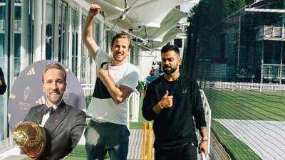 Virat Kohli: Virat Kohli’s heartfelt post for ‘friend’ Harry Kane after Ballon d’Or win | Cricket News