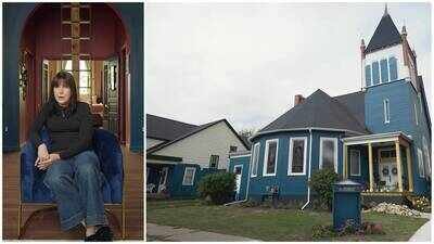 Michigan woman Whitney Anderson, 45, buys 128-year-old abandoned church for $45,000 and turns it into dream home; spends $194,000 on renovations, hopes to finish by 2028 as total cost could reach $400,000