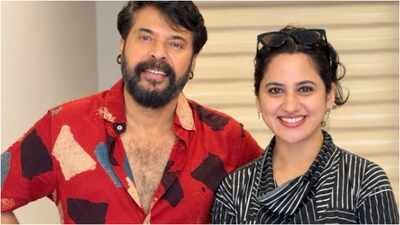 Miya George: ‘You can look at an elephant and Mammootty for as long as you want’: Miya George shares picture with the superstar; fans praise his ageless looks | Malayalam Movie News