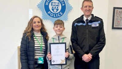 A 12-year-old boy was beside his mother when she passed out while driving at 60 mph, grabbed the wheel and stopped the car before calling 999; now 13, Zac Howells has won a Pride of Britain courage award